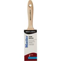 Master Trim Brush, Poly/Nylon, Wood Handle, 2" Width NRZ Safety Inc.