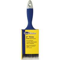 Quick Solutions Trim Brush, Polyester, Plastic Handle, 3" Width NRZ Safety Inc.
