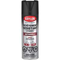 Peinture Tough Coat avec technologie Rust Barrier, Noir, Semi-brillant, 425 g, Canette a&eacute;rosol NRZ Safety Inc.