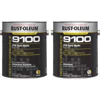 9100 System DTM Epoxy Mastic Base & Activator Kit, Aluminum, Gallon NRZ Safety Inc.