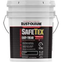 Rev&ecirc;tement d'acrylique SafeTex Easy-Tread, 4 gal., &agrave; l'eau, Plat/Textur&eacute;, Noir NRZ Safety Inc.