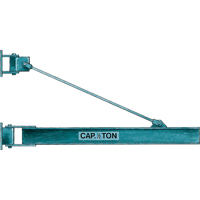 Wall Jibs, I Beam, 3-3/8" Flange Width, 1000 lbs. (0.5 tons) Capacity NRZ Safety Inc.