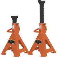 872B Jack Stands, Locking Handle/Ratchet, 12 Ton(s) Capacity, 19-1/4" - 28-1/3" H NRZ Safety Inc.