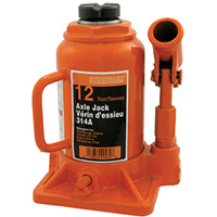 314A Bottle Jack, 12 tons, Manual Hydraulic, 13" Raised Height NRZ Safety Inc.