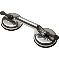 Ventouses de levage manuel - Ventouses doubles, 66 lb Capacit&eacute;, 4-5/8", Levier, 13" Longueur de la manche NRZ Safety Inc.