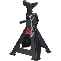 Jack Stands, Locking Pin, 6 tons Capacity, 15-7/10" - 24-2/5" H NRZ Safety Inc.