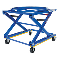 Adjustable Pallet Stand - Mobile, 42-1/2" L x 40" W, 1500 lbs. Cap. NRZ Safety Inc.
