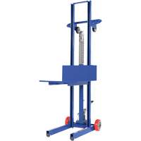 Gerbeur hydraulique &agrave; plateforme, M&eacute;canisme Pompe au pied, Capacit&eacute; de 400 lb, Levage max de 51-1/8" NRZ Safety Inc.