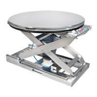 Positionneur pour palette &agrave; nivellement automatique EZ Loader SS - 100% acier inoxydable, 43" lo x 43" la, Capacit&eacute; 4000 lb NRZ Safety Inc.