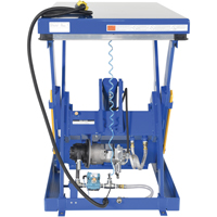 Hydraulic Scissor Lift Table, Steel, 60" L x 30" W, 3000 lbs. Cap. NRZ Safety Inc.