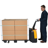 Transpalette &eacute;lectrique motoris&eacute;, Capacit&eacute; 3000 lb, 47" lo x 25" la NRZ Safety Inc.