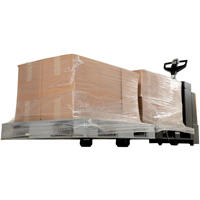 Transpalette &eacute;lectrique motoris&eacute; a/plateforme &agrave; conducteur debout, Capacit&eacute; 4500 lb, 96" lo x 30" la NRZ Safety Inc.