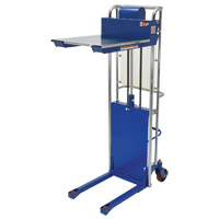 Hefti-Lift Load Stacker, Foot Pump Operated, 880 lbs. Capacity, 59" Max Lift NRZ Safety Inc.