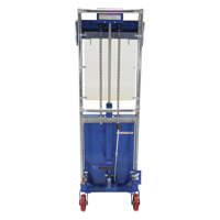 Hefti-Lift Load Stacker, Foot Pump Operated, 880 lbs. Capacity, 59" Max Lift NRZ Safety Inc.