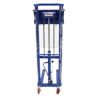 Hefti-Lift Load Stacker, Foot Pump Operated, 1500 lbs. Capacity, 63" Max Lift NRZ Safety Inc.