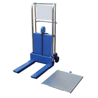 Hefti-Lift Load Stacker, Foot Pump Operated, 880 lbs. Capacity, 35" Max Lift NRZ Safety Inc.