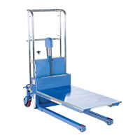Hefti-Lift Load Stacker, Foot Pump Operated, 400 lbs. Capacity, 44" Max Lift NRZ Safety Inc.