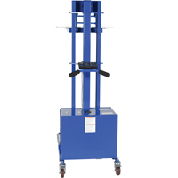 Quick Lift Stacker, Electric Operated, 400 lbs. Capacity, 57" Max Lift NRZ Safety Inc.