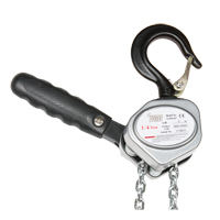 Mini palan &agrave; levier, Lev&eacute;e 5', Cabacit&eacute; 500 lb (0,25 tonne), Chaîne en Zingu&eacute; NRZ Safety Inc.