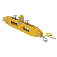 Forklift Lifting Beam, 7" x 2-1/2" Fork Pocket NRZ Safety Inc.