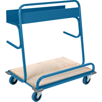 Chariots pour mat&eacute;riaux de construction, 39" x 26" x 45", Capacit&eacute; 1200 lb NRZ Safety Inc.