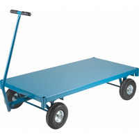 Platform Trucks - Ergonomic Platform Wagon Trucks, 30" W x 60" L, 1000 lbs. Capacity NRZ Safety Inc.