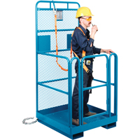 High Work Maintenance Platform, 36" W x 36" D x 72" H, 1000 lbs. Capacity, Steel NRZ Safety Inc.