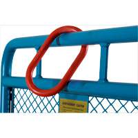 Nacelle &eacute;l&eacute;vatrice pour travail en hauteur, 36" x 36" x 72" h, Capacit&eacute; de 1000 lb, Acier NRZ Safety Inc.