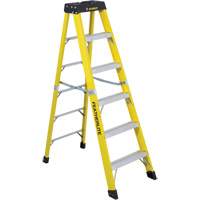 Escabeaux industriels robustes (s&eacute;rie 6400), 6', Fibre de verre, Capacit&eacute; 300 lb, Type 1A NRZ Safety Inc.