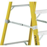 Industrial Heavy-Duty Platform Stepladders (6500 Series), 6', 300 lbs. Cap. NRZ Safety Inc.