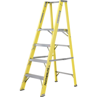 Industrial Heavy-Duty Platform Stepladders (6500 Series), 8', 300 lbs. Cap. NRZ Safety Inc.