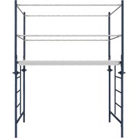 Accessoires pour &eacute;chafaudage - Poteau de garde-corps a/support, Poteau de garde-corps, 6" la x 56" h NRZ Safety Inc.