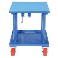 Hydraulic Lift Table, 24" L x 36" W, Steel, 2000 lbs. Capacity NRZ Safety Inc.