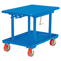 Hydraulic Lift Table, 24" L x 36" W, Steel, 2000 lbs. Capacity NRZ Safety Inc.