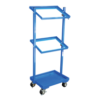 Chariot &agrave; cueillette, Acier, 30-11/16" la x 19-1/4" p, 3 tablettes, Capacit&eacute; 300 lb NRZ Safety Inc.