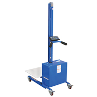 Quick Lift Platform Stacker, Electric Operated, 175 lbs. Capacity, 57" Max Lift NRZ Safety Inc.