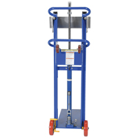 Hydra Lift Platform Stacker, Foot Pump Operated, 750 lbs. Capacity, 52" Max Lift NRZ Safety Inc.