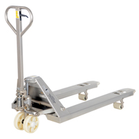 Transpalette, Acier inoxydable, 48" lo x 27" la, Capacit&eacute; 5500 lb NRZ Safety Inc.