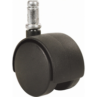 Roulette &agrave; roue double (s&eacute;ries 300/400), Pivotant avec frein, Diam&egrave;tre 2" (51 mm), Capacit&eacute; 75 lb (34 kg) NRZ Safety Inc.