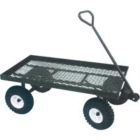 Tip-Resistant Wagons, 20" W x 38" L, 800 lbs. Capacity NRZ Safety Inc.