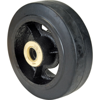 Roues en caoutchouc, 6" (152 mm) dia. x 2" (51 mm) la, Capacit&eacute; de 550 lb (249 kg) NRZ Safety Inc.