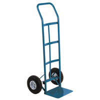 Diable &agrave; roue enti&egrave;rement soud&eacute;, Prise Continu, Acier, Hauteur de 48", Capacit&eacute; 600 lb NRZ Safety Inc.