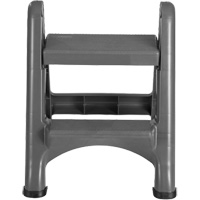 Escabeau repliable, 2 marches, 19-1/2" x 20-1/2" x Hauteur 22-3/4" NRZ Safety Inc.