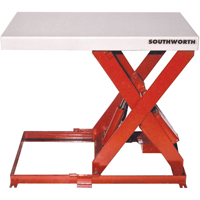 Table &eacute;l&eacute;vatrice &agrave; ciseaux, Acier, 36" lo x 20" la, Capacit&eacute; 550 lb NRZ Safety Inc.