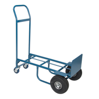 Convertible Deluxe Hand Truck, Steel, 800 lbs. Capacity NRZ Safety Inc.