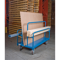 Chariots porte-panneaux robuste, 48" x 30" x 45", Capacit&eacute; 2000 lb NRZ Safety Inc.