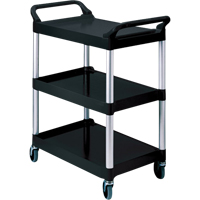 Chariot de service, 3 tiers, 19" x 38" x 34", Capacit&eacute; 200 lb NRZ Safety Inc.
