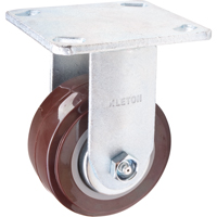 Caster, Rigid, 4" (101.6 mm), Polyurethane, 550 lbs. (249.5 kg.) NRZ Safety Inc.