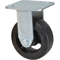 Roulette moul&eacute;, Fixe, 5" (127 mm), Caoutchouc, 440 lb (199 kg) NRZ Safety Inc.