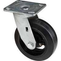 Mold-on Caster, Swivel, 6" (152.4 mm), Rubber, 550 lbs. (249 kg.) NRZ Safety Inc.